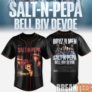 SALT-N-PEPA • BOYZ II MEN • BELL BIV DEVOE Special Baseball Jersey 2