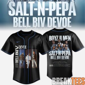 SALT-N-PEPA • BOYZ II MEN • BELL BIV DEVOE Special Baseball Jersey 3
