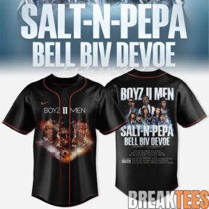 SALT-N-PEPA • BOYZ II MEN • BELL BIV DEVOE Special Baseball Jersey 4