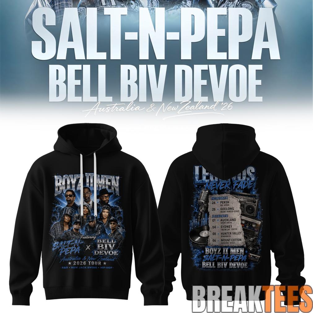 SALT-N-PEPA • BOYZ II MEN • BELL BIV DEVOE Special Hoodie SALT-N-PEPA • BOYZ II MEN • BELL BIV DEVOE Special Hoodie