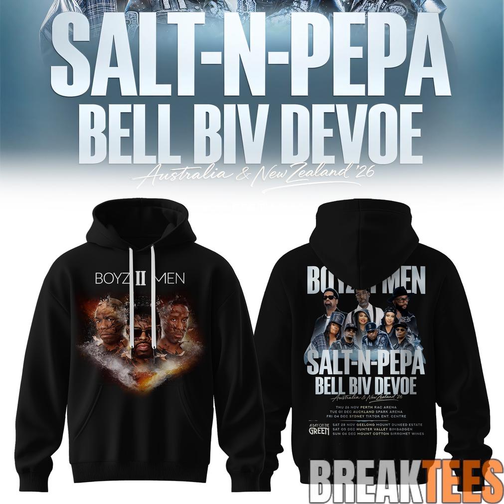 SALT-N-PEPA • BOYZ II MEN • BELL BIV DEVOE Special Hoodie SALT-N-PEPA • BOYZ II MEN • BELL BIV DEVOE Special Hoodie