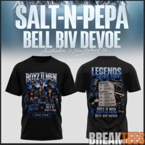 SALT-N-PEPA • BOYZ II MEN • BELL BIV DEVOE Special T-Shirt 1