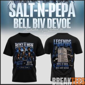 SALT-N-PEPA • BOYZ II MEN • BELL BIV DEVOE Special T-Shirt 2