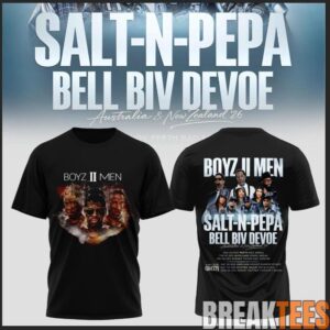 SALT-N-PEPA • BOYZ II MEN • BELL BIV DEVOE Special T-Shirt 3
