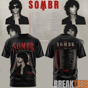 SOMBR You Are The Reason Tour 2026 Special Collection T-Shirt 1