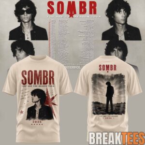 SOMBR You Are The Reason Tour 2026 Special Collection T-Shirt 2