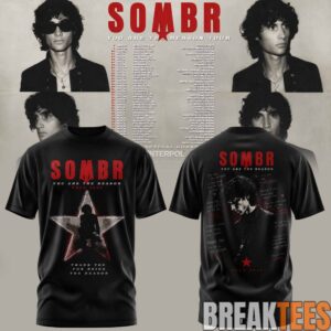 SOMBR You Are The Reason Tour 2026 Special Collection T-Shirt 3