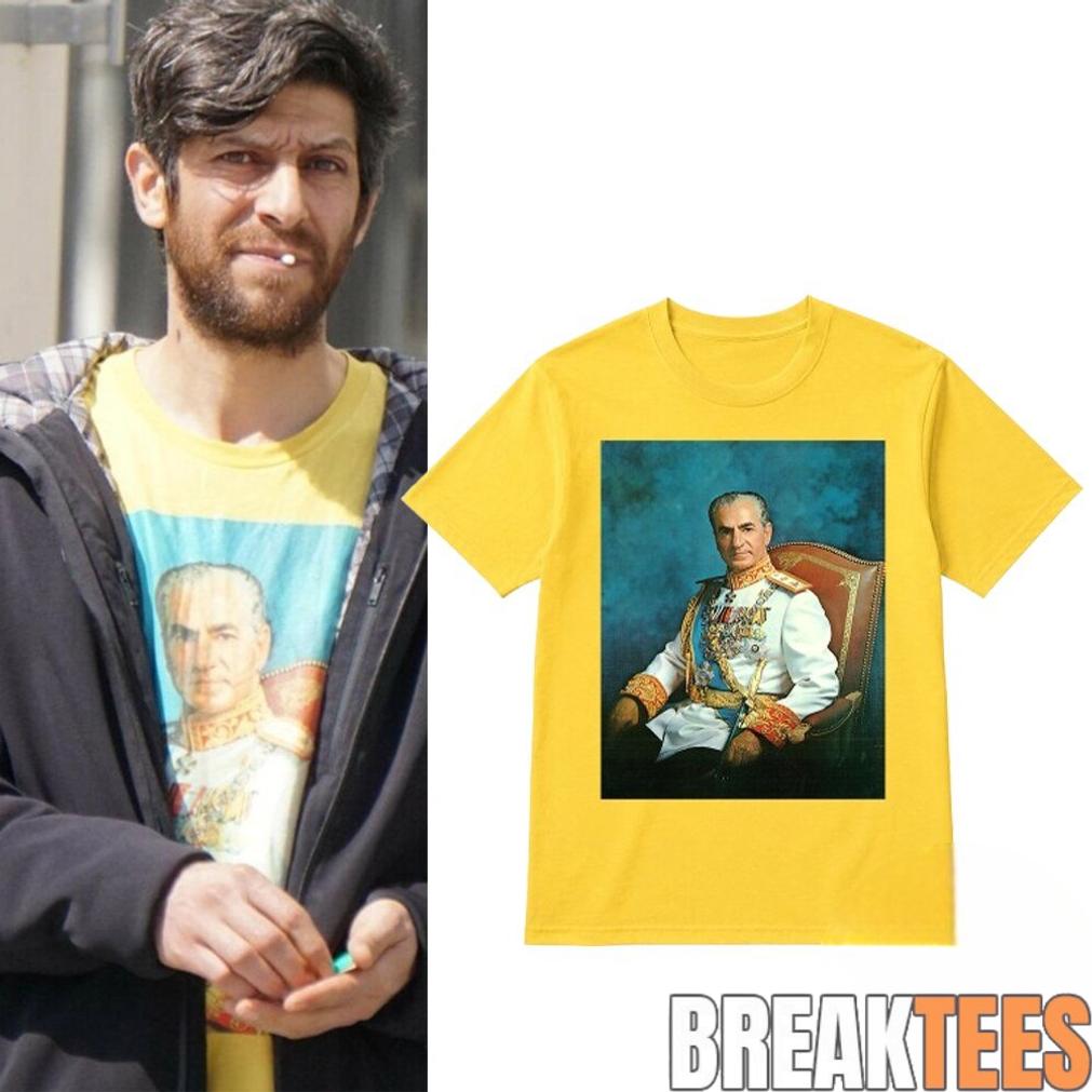 Saeid Khosroabadi Mohammad Reza Pahlavi Shirt Saeid Khosroabadi Mohammad Reza Pahlavi Shirt