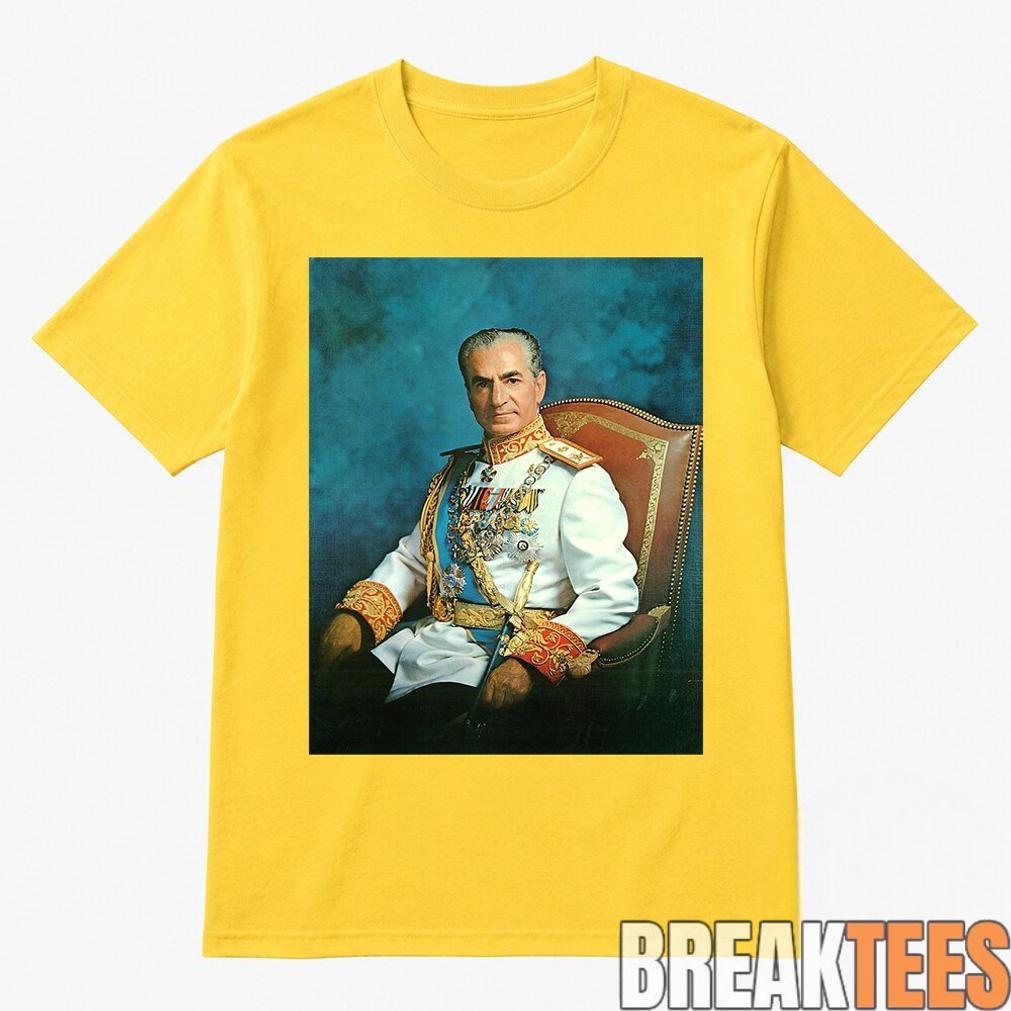 Saeid Khosroabadi Mohammad Reza Pahlavi Shirt Saeid Khosroabadi Mohammad Reza Pahlavi Shirt