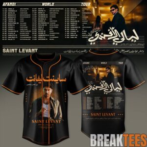 Saint Levant – AFANDI World Tour Baseball Jersey