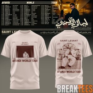 Saint Levant – AFANDI World Tour T-Shirt