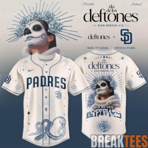 San Diego Padres x Dia De Los Deftones Baseball Jersey