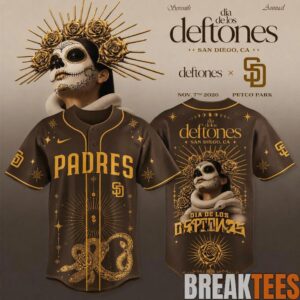 San Diego Padres x Dia De Los Deftones Baseball Jersey 1