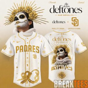 San Diego Padres x Dia De Los Deftones Baseball Jersey 2