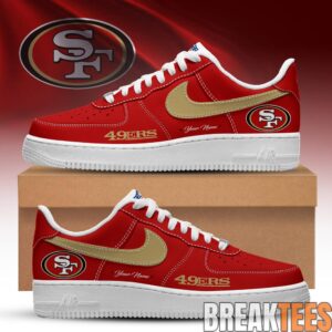 San Francisco 49ers Special Heritage 2026 Custom AF1 Sneaker
