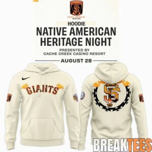 San Francisco Giants x Native American Heritage Night 2026 Hoodie