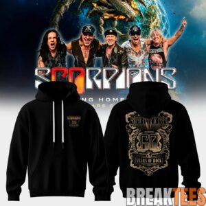 Scorpions Coming Home 2026 World Tour Hoodie 2 Scorpions Coming Home 2026 World Tour Hoodie 2