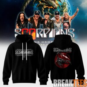 Scorpions Coming Home 2026 World Tour Hoodie 3 Scorpions Coming Home 2026 World Tour Hoodie 3