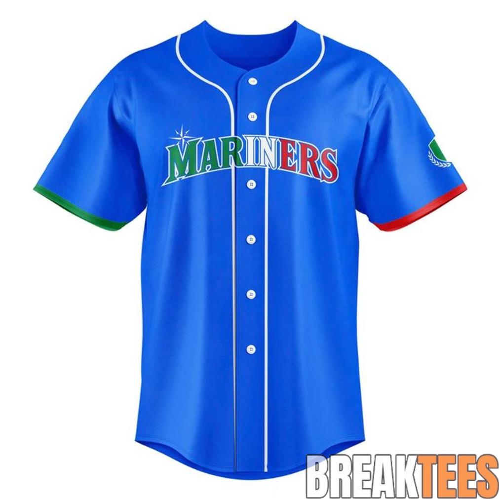 Seattle Mariners Italian Heritage 2026 Limited Edition Baseball Jersey Seattle Mariners Italian Heritage 2026 Limited Edition Baseball Jersey