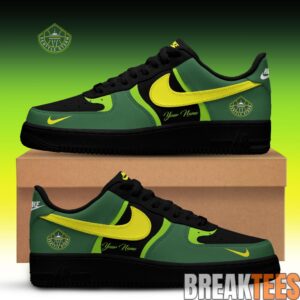 Seattle Storm x Back 2 Black Edition Air Force 1 Custom For Fans