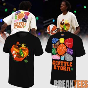 Seattle Storm x Pride Night 2026 Black Shirt