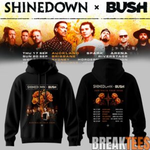 Shinedown x Bush Co-Headline Australian & NZ Tour Hoodie