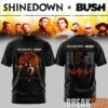 Shinedown x Bush Co-Headline Australian & NZ Tour Shirt