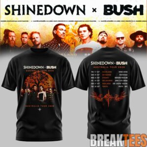 Shinedown x Bush Co-Headline Australian & NZ Tour T-Shirt