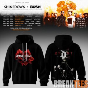 Shinedown x Bush Australia Tour Special Hoodie 1