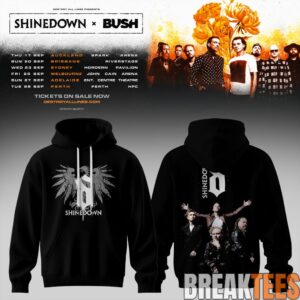 Shinedown x Bush Australia Tour Special Hoodie 2