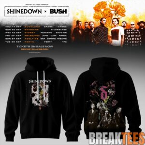 Shinedown x Bush Australia Tour Special Hoodie 3