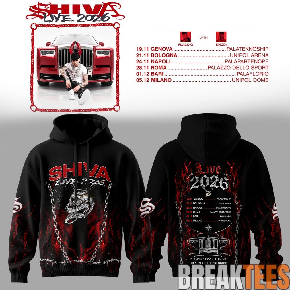 Shiva Live Tour 2026 Hoodie Shiva Live Tour 2026 Hoodie