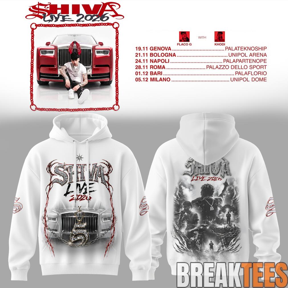 Shiva Live Tour 2026 Hoodie Shiva Live Tour 2026 Hoodie