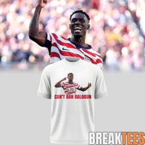 Soccer World Cup 2026 “Can’t Ban Balogun” Special Edition Shirt