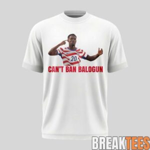Soccer World Cup 2026 “Can’t Ban Balogun” Special Edition Shirt 1