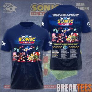 Sonic the Hedgehog 35th Anniversary T-Shirt