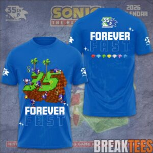 Sonic the Hedgehog 35th Anniversary T-Shirt 1