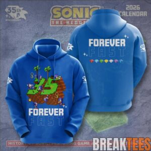 Sonic the Hedgehog 35th Anniversary Hoodie 1