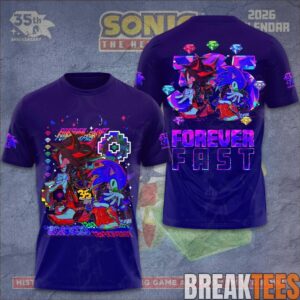 Sonic the Hedgehog 35th Anniversary T-Shirt 3