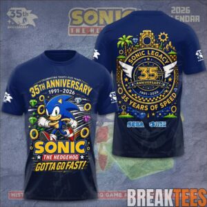 Sonic the Hedgehog 35th Anniversary Shirt