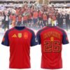 🏆Spain Bicampeones Del Mundo Limited Soccer Jersey