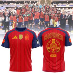 🏆Spain Bicampeones Del Mundo Limited Soccer Jersey