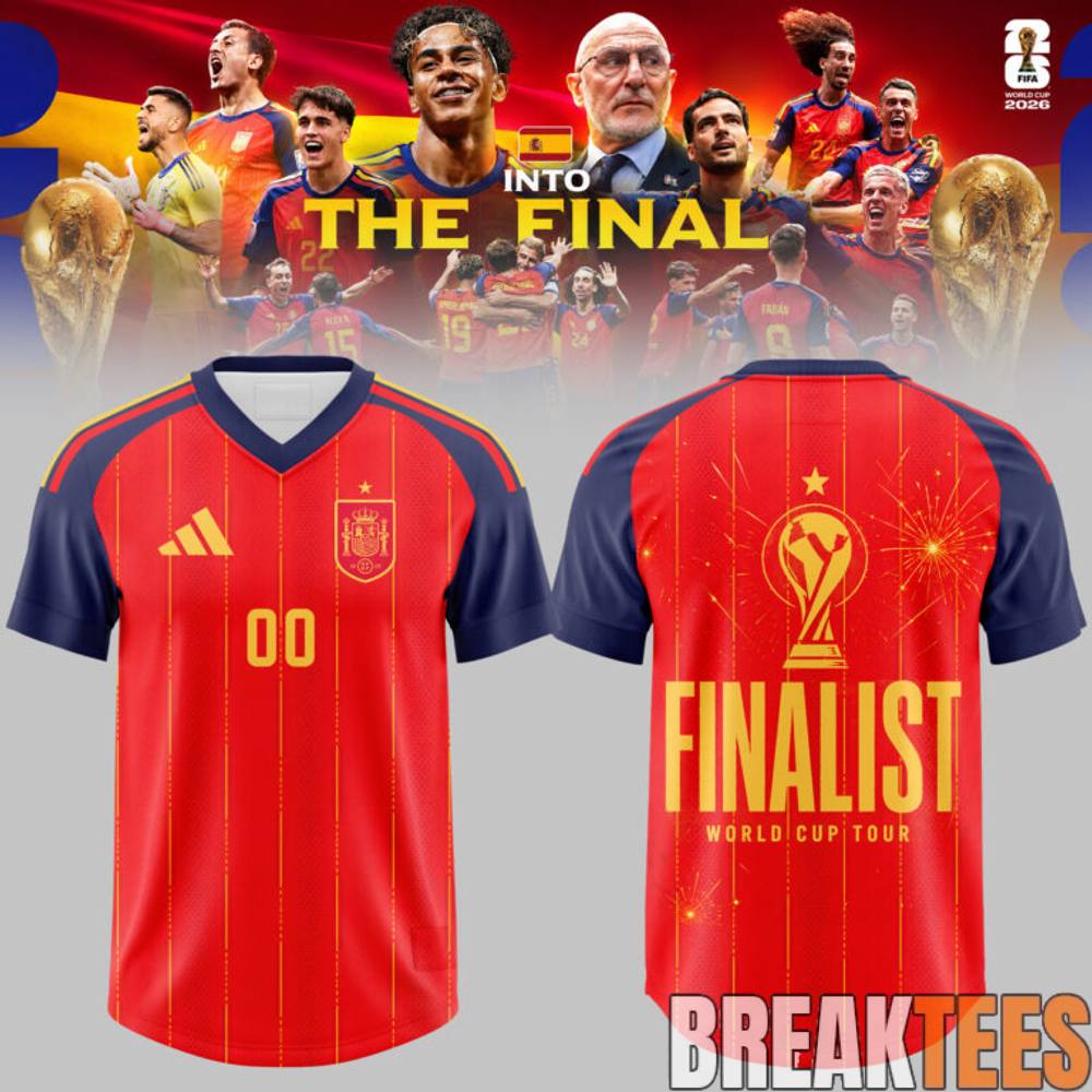 Spain World Cup 2026 Final Football Jersey Spain World Cup 2026 Final Football Jersey