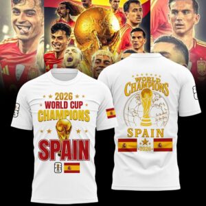 Spain World Cup Champions 2026 Limited Edition Shirt v10
