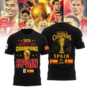Spain World Cup Champions 2026 Limited Edition Shirt v10 2