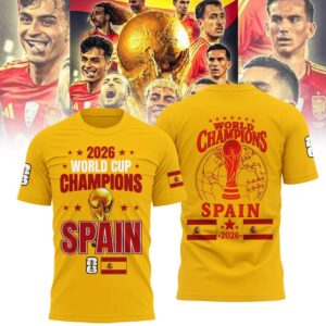 Spain World Cup Champions 2026 Limited Edition Shirt v10 3