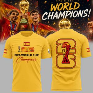 Spain World Cup Champions 2026 Limited Edition Shirt v11