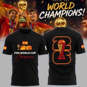 Spain World Cup Champions 2026 Limited Edition Shirt v11 1