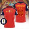 Spain World Cup Champions 2026 Limited Edition Shirt v3