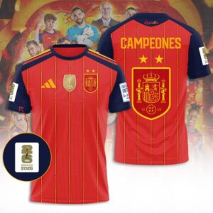 Spain World Cup Champions 2026 Limited Edition Shirt v2
